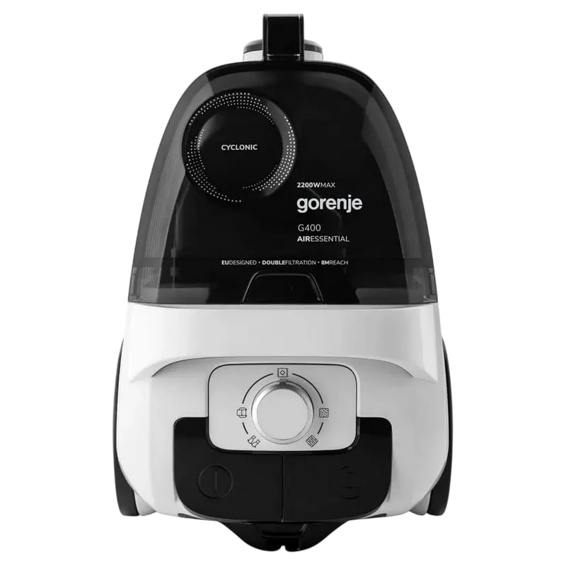 Aspirator Gorenje VC2201G4AEW, Alb | Negru