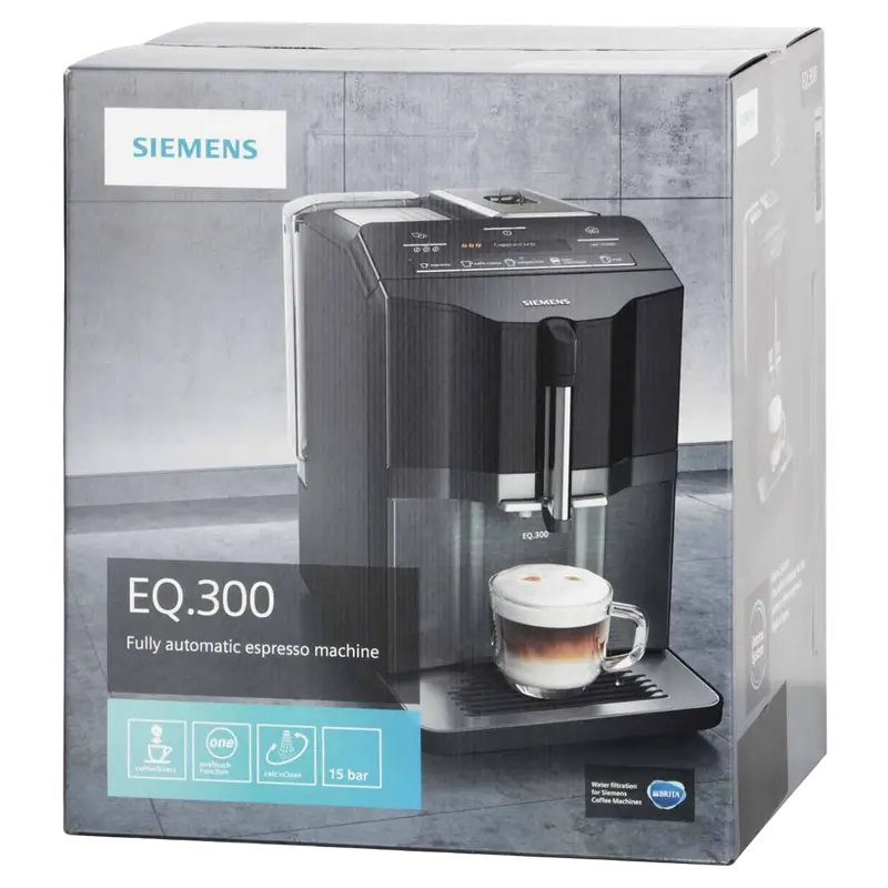 Aparat de cafea Siemens TI353204RW, Bronz | Negru