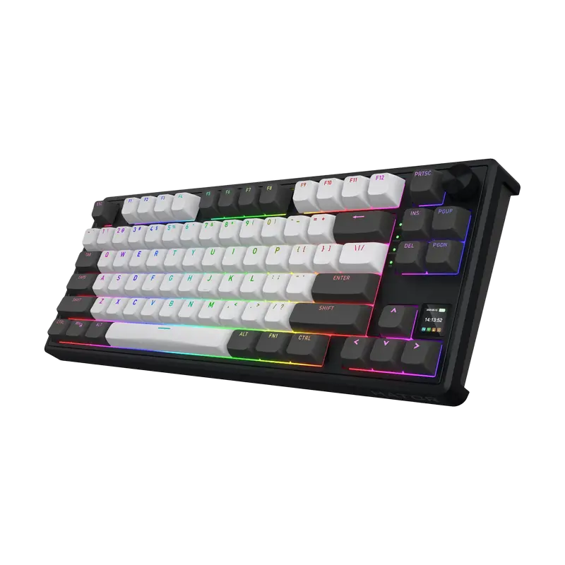 Tastatură HATOR Skyfall 80 Pro, Cu fir / Fără fir, Negru | Gri