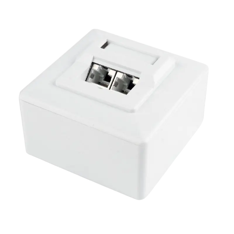 Prize de perete Cablexpert MVS-2C6-01, Alb