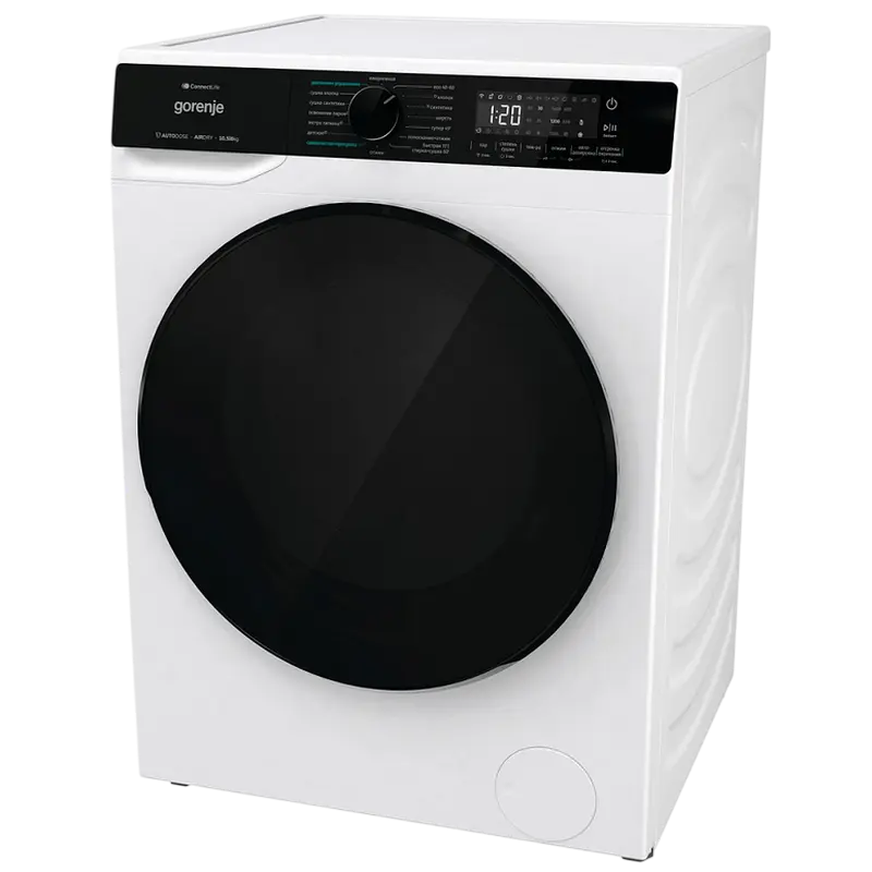 Mașină de spălat cu uscător Gorenje WD2PA1X64ADAAW, 10,5kg, Alb