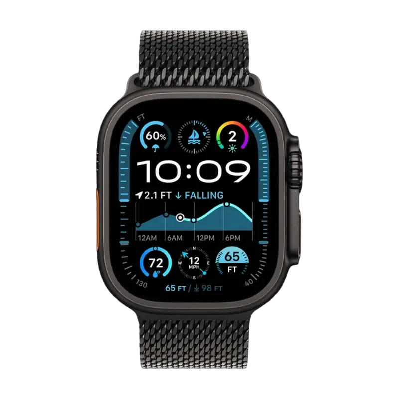 Ceasuri inteligente Apple Watch Ultra 2, 49mm, titan negru