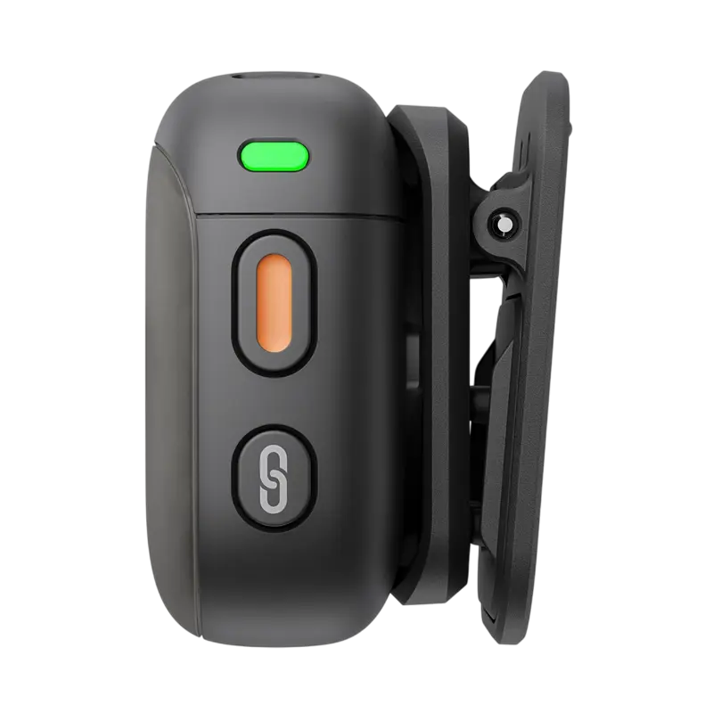 Microfon portabil pentru înregistrare vocală DJI Mic 3 Transmitter, Fără fir, Negru