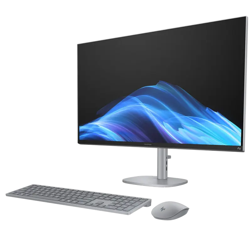 Моноблок HP OmniStudio X NG AI, 31,5", Intel Core Ultra 7 266V, 16Гб/1024Гб, Windows 11 Home, Серебристый