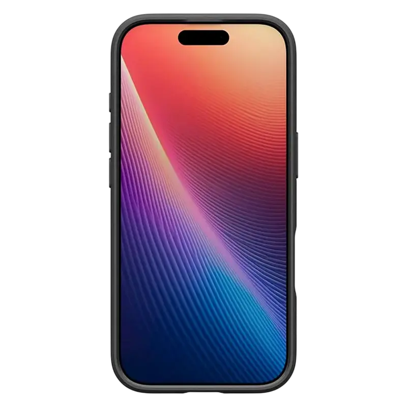 Husă Spigen Liquid Air pentru Apple iPhone 17, Negru mat
