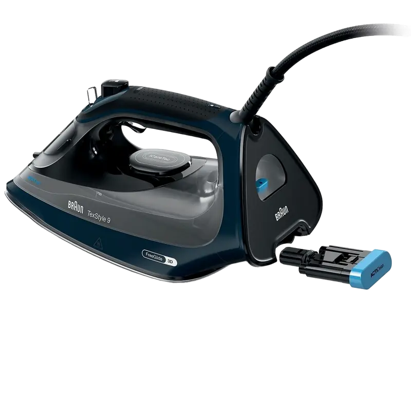 Fier de călcat Braun SI 9682 DB, 3200W, Negru | Albastru