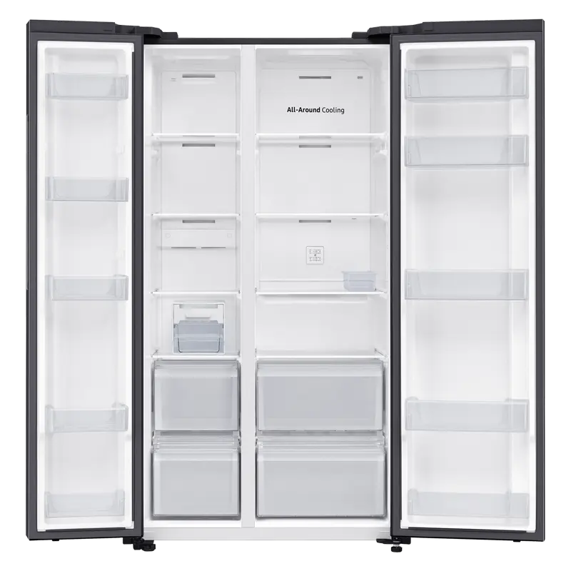Frigider Samsung RS62DG5003B1EO, Inox Întunecat