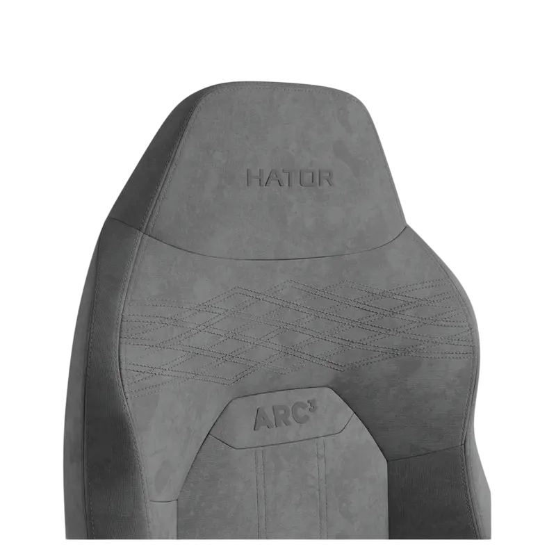 Игровое кресло HATOR Arc 3 L, Велюр, Серый