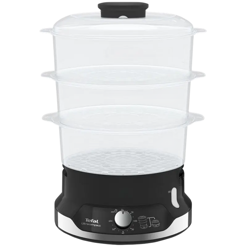 Пароварка Tefal VC204810, Чёрный..