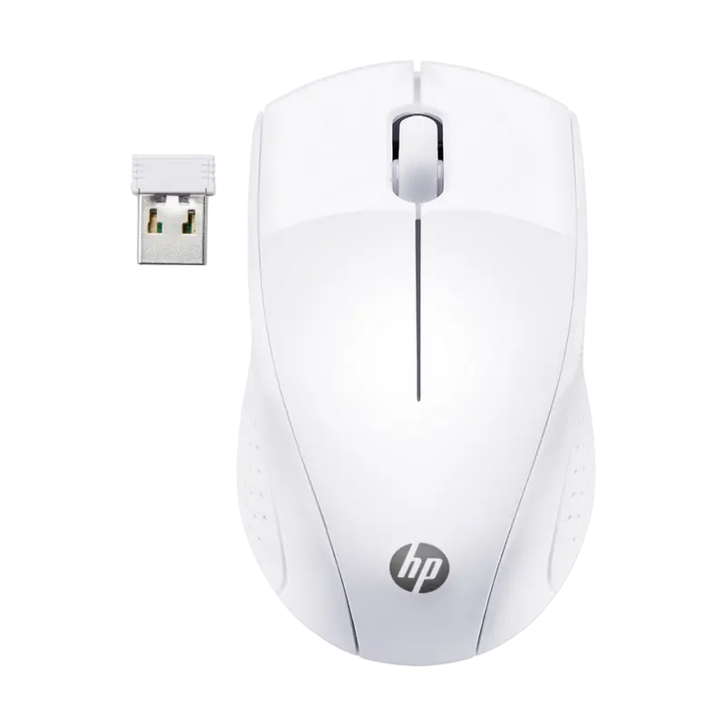 Беcпроводная мышь HP 220, Snow Whit..