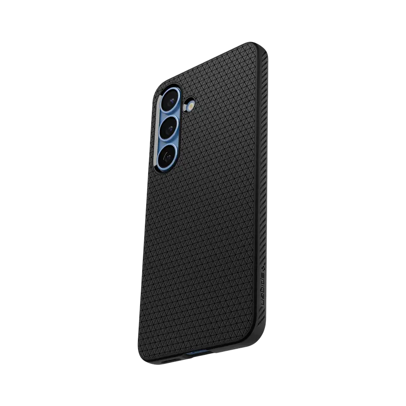 Husa Spigen Liquid Air pentru Samsung Galaxy S25+, Negru mat