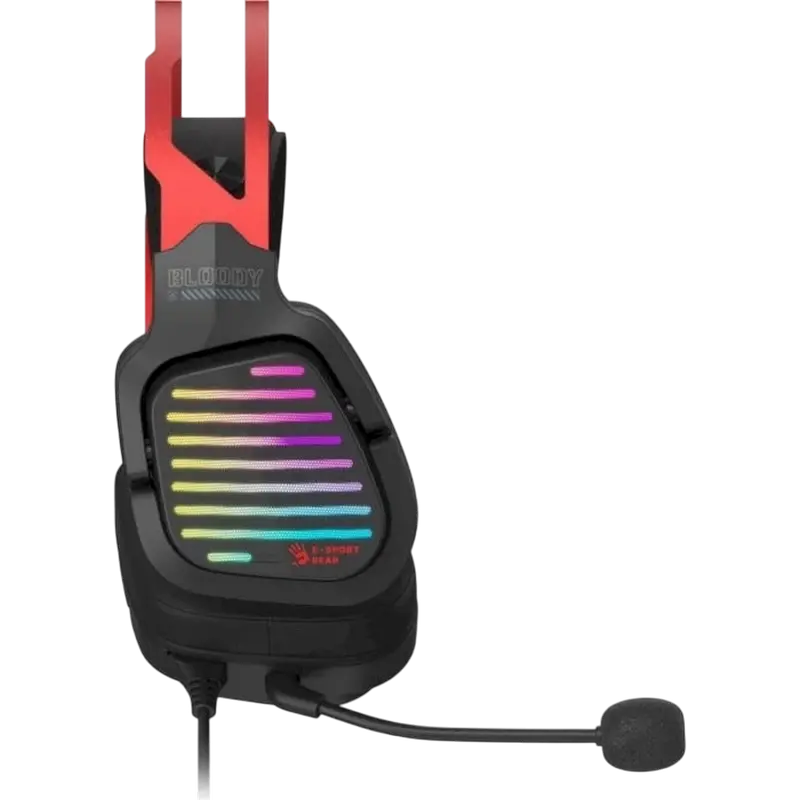 Căști gaming Bloody G560, Cu fir, Gun Grey