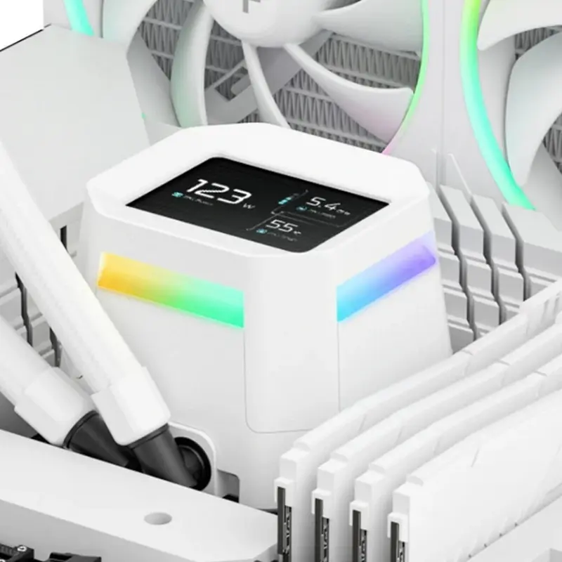 Cooler procesor Deepcool LM240 WH