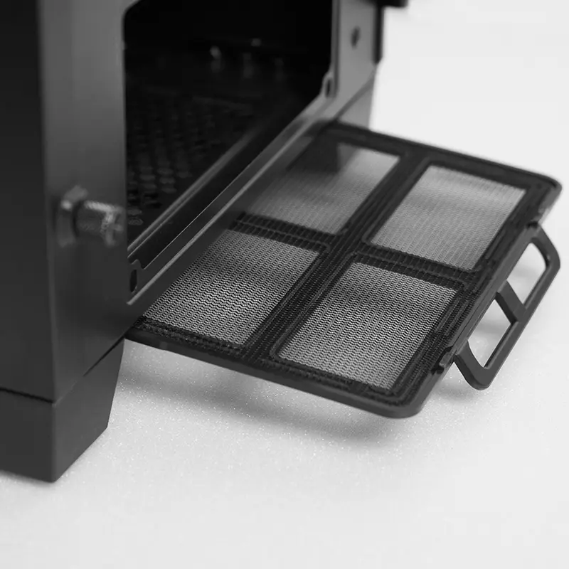 Компьютерный корпус Chieftec GA-01B-TG-OP, Midi-Tower, Без блока питания, Чёрный
