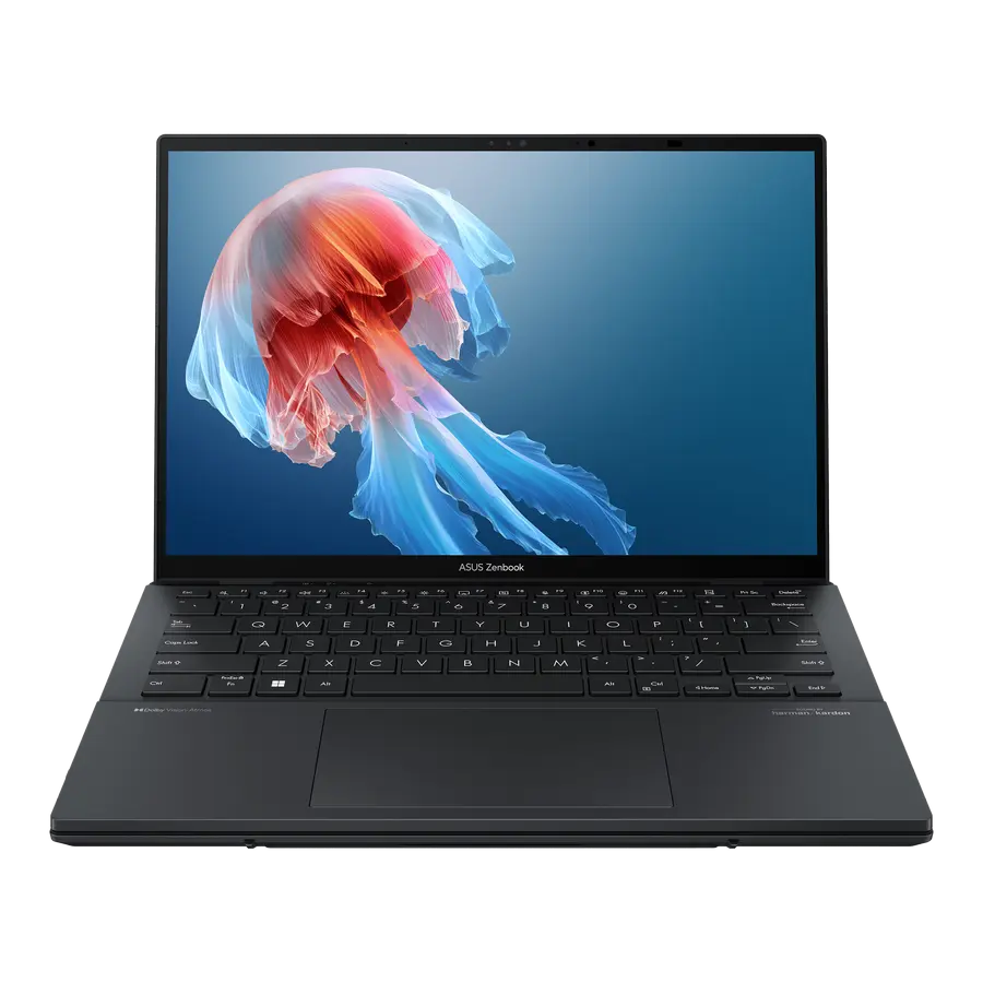 Laptop 14" ASUS Zenbook DUO OLED UX8406CA, Inkwell Gray, Intel Core Ultra 9 285H, 32GB/2048GB, Windows 11 Home