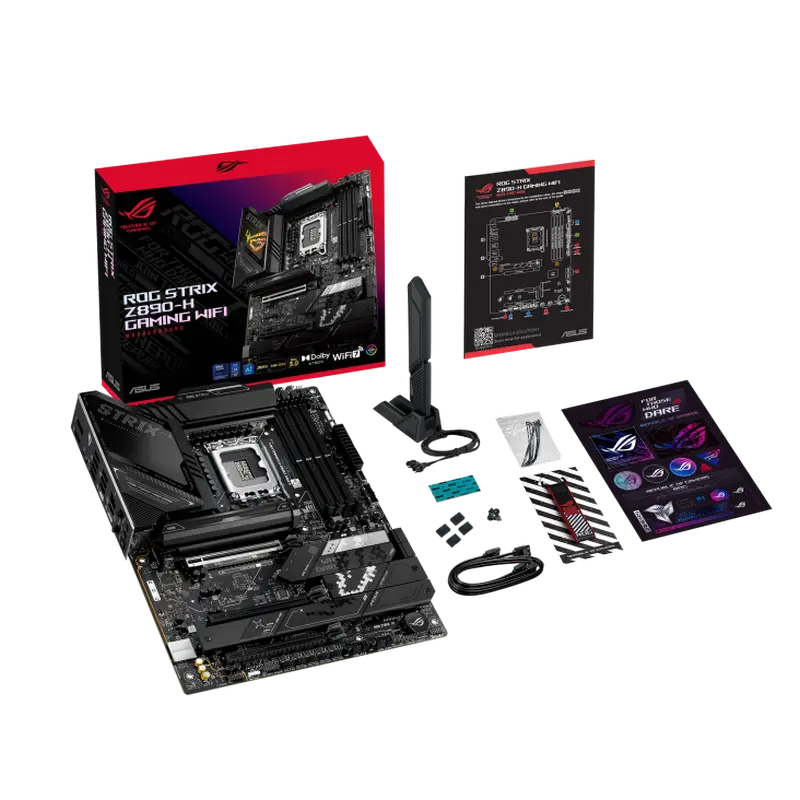 Placă de bază ASUS ROG STRIX Z890-H GAMING WIFI, LGA1851, Intel Z890, ATX