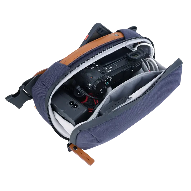 Geantă cu umăr Vanguard VEO CITY CB24 NV, Albastru Marin