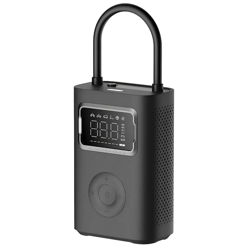 Автомобильный компрессор Xiaomi Portable Electric Air Compressor 2 Pro, Чёрный