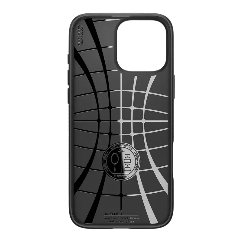 Husa Spigen iPhone 16 Pro Max Liquid Air, Negru mat