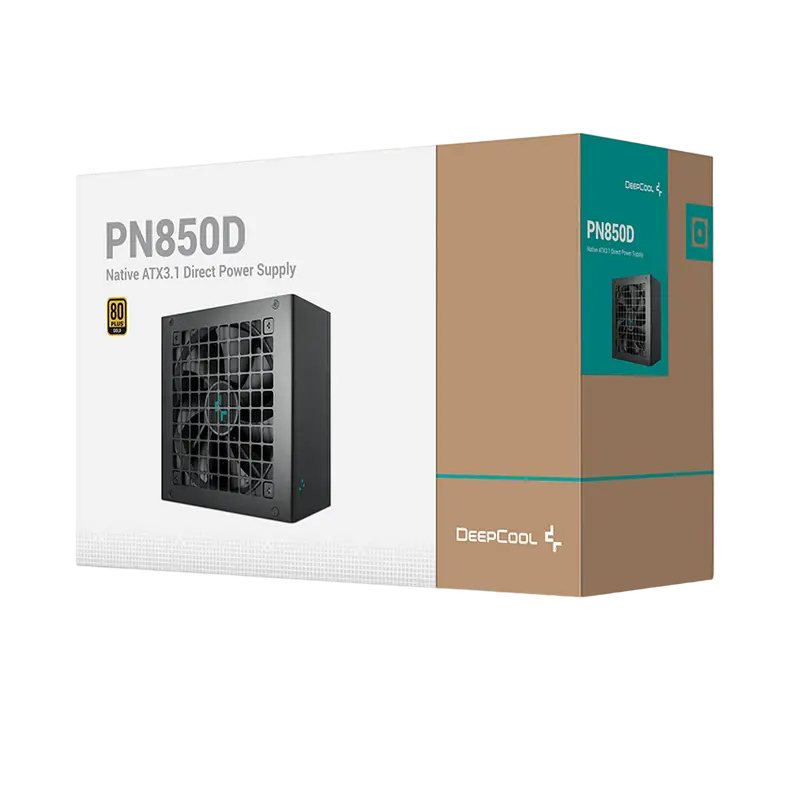 Блок питания для компьютеров Deepcool PN850D, 850Вт, ATX, Немодульный