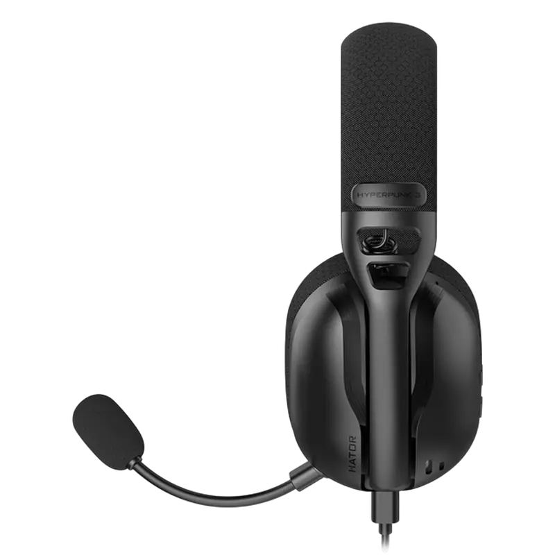 Căști gaming HATOR Hyperpunk 3 USB, Cu fir, Negru