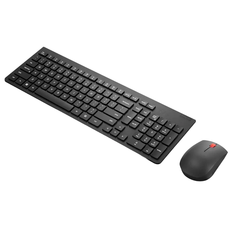 Клавиатура и мышь Lenovo Essential Gen2, Беспроводное, Чёрный