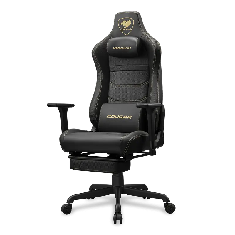 Scaun Gaming Cougar Armor EVO S, PU Piele, Negru | Auriu