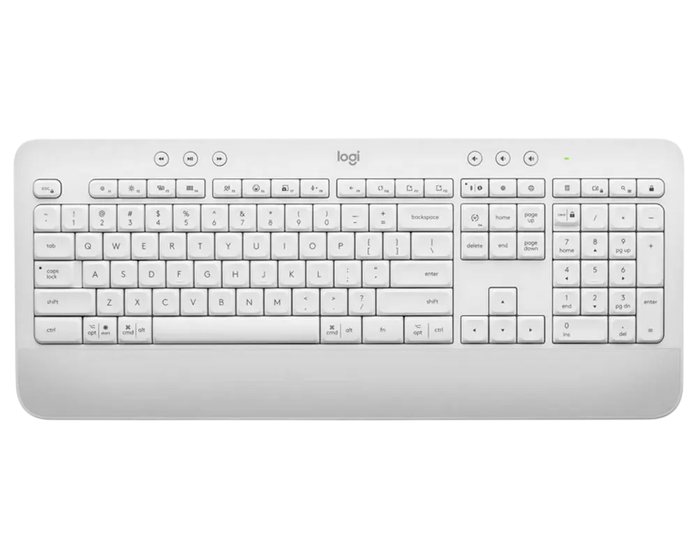Клавиатура и мышь Logitech MK650, Беспроводное, Белый