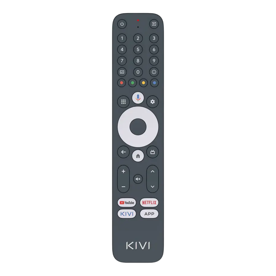 55" LED SMART TV KIVI 55U710QB, 3840x2160 4K UHD, Google TV, Negru