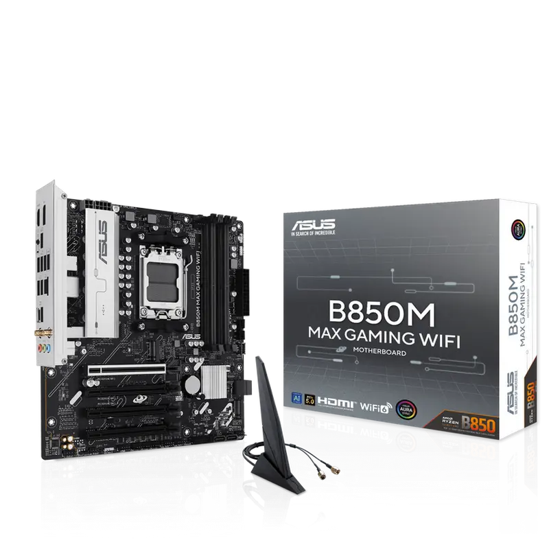 Placă de bază ASUS B850M MAX GAMING..