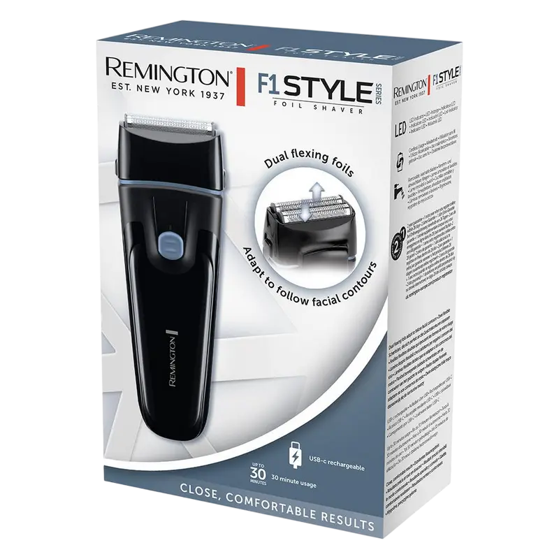 Aparat de ras electric Remington F1000, Negru