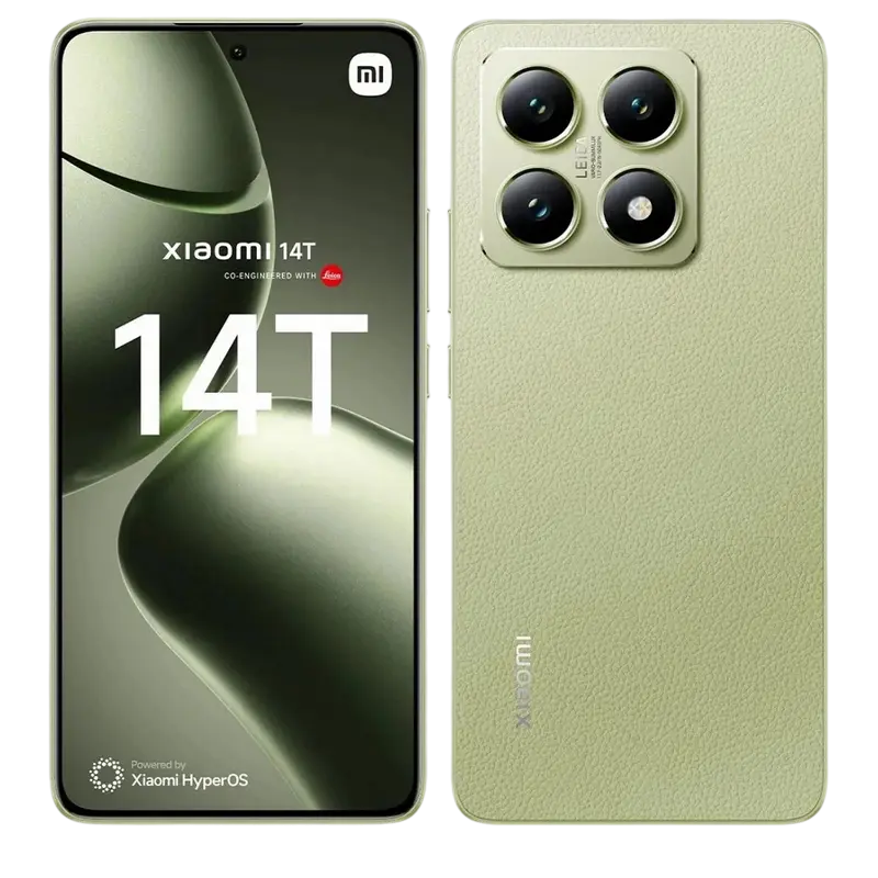 Smartphone Xiaomi 14T, 12GB/256GB, Verde Lama