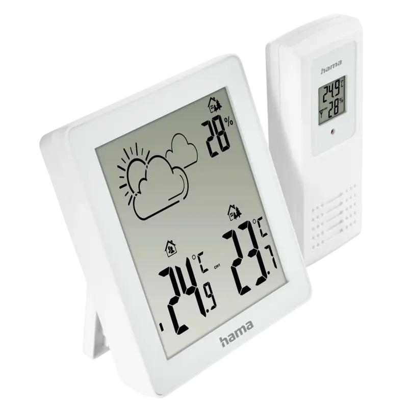 Датчик температуры и влажности HAMA Zakynthos, Белый