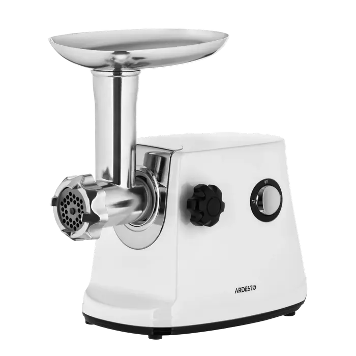 Mașină de tocat carne Ardesto MGA-1750R, Oțel Inoxidabil / Alb