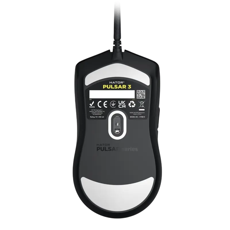 Gaming Mouse HATOR Pulsar 3, Negru