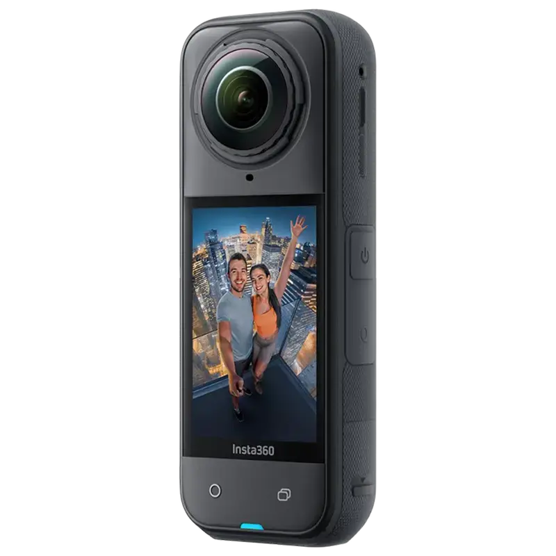Cameră Video Sport Insta360 X5 Starter Bundle, Negru