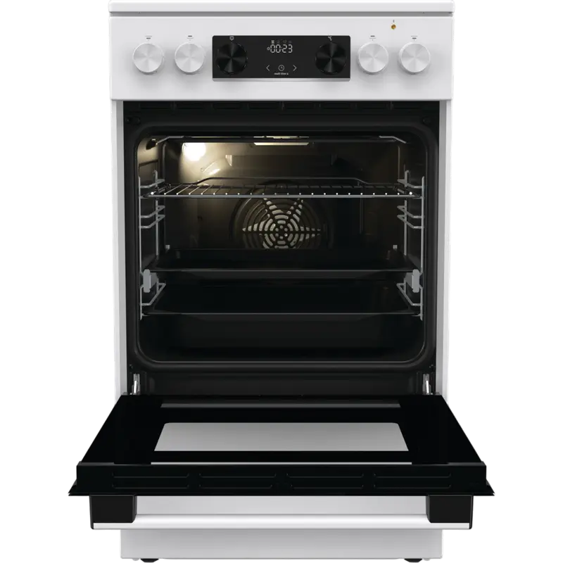 Plită electrică Gorenje GECS5C70WA, Alb