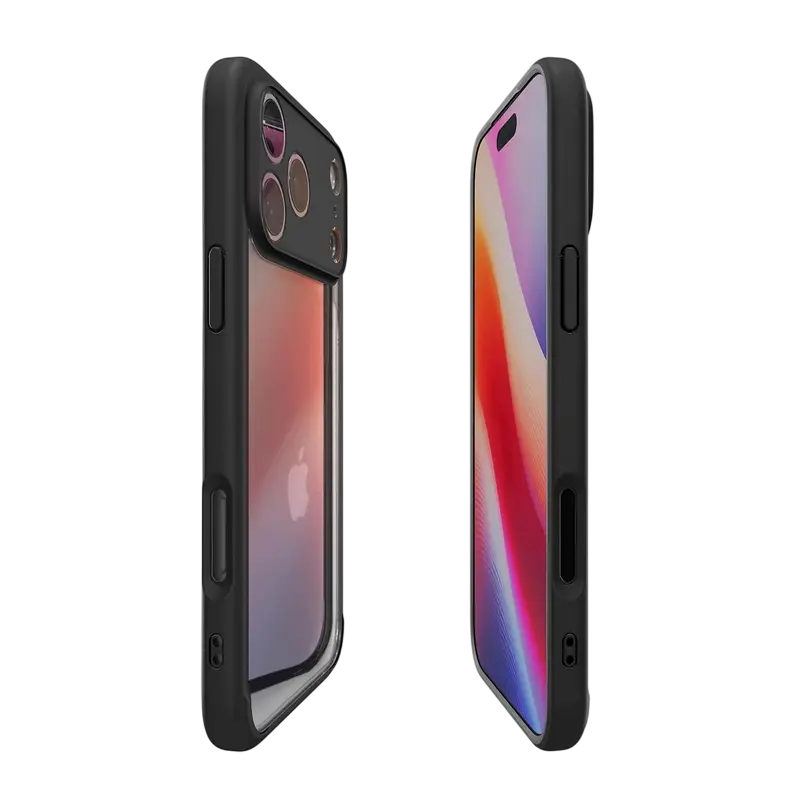 Чехол Spigen Ultra Hybrid для Apple iPhone 17 Pro Max, Матовый черный