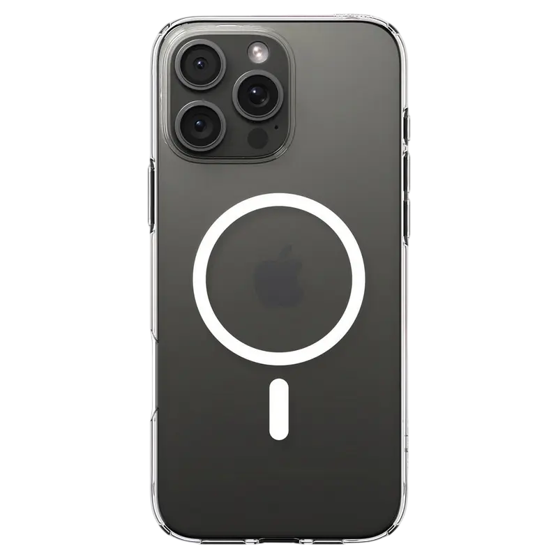 Husa Spigen iPhone 16 Pro Liquid Crystal Mag, Transparentă
