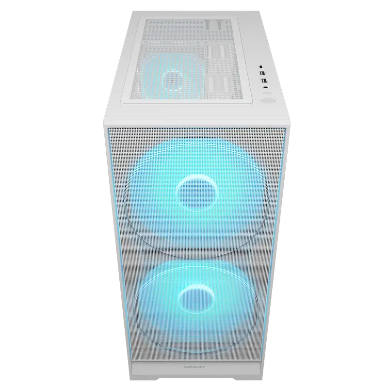 Carcasă PC Cougar Airface 180, Midi-Tower, Fără PSU, Alb