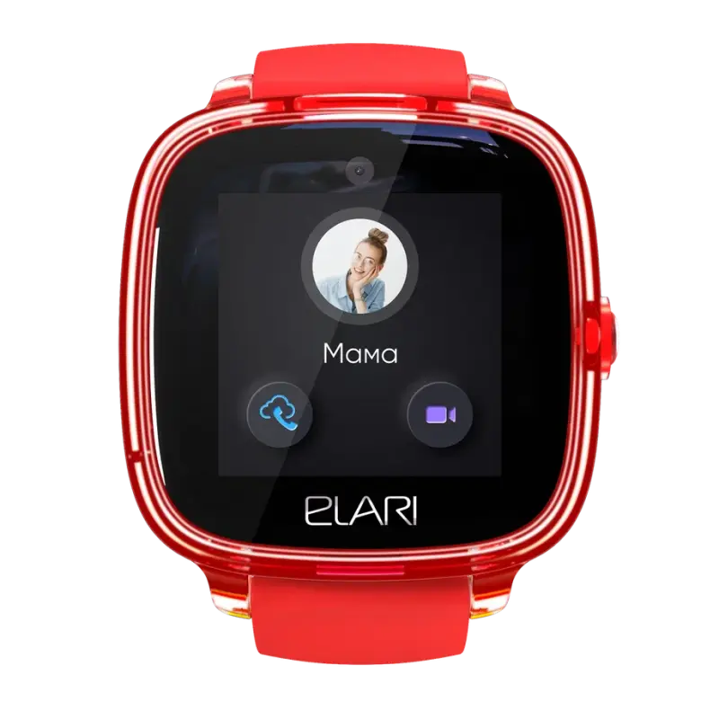 Ceasuri pentru copii Elari KidPhone Fresh 4G, 35mm, Roșu