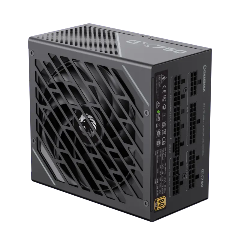 Sursă Alimentare PC Gamemax GX-750 PRO, 750W, ATX, Complet modular