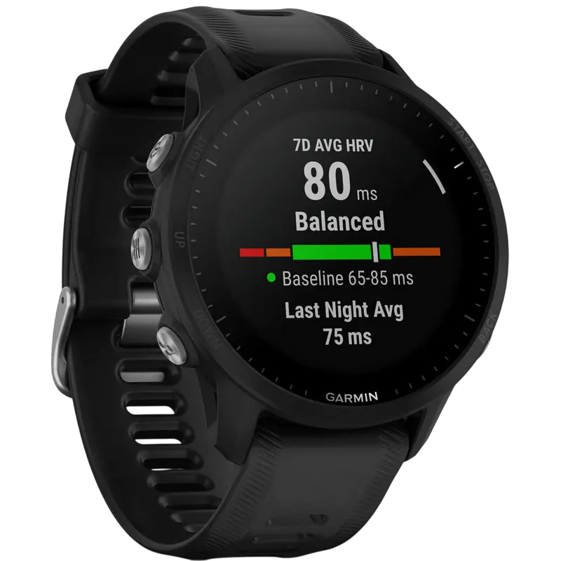 Ceasuri inteligente Garmin Forerunner 955 GPS 33mm, Negru