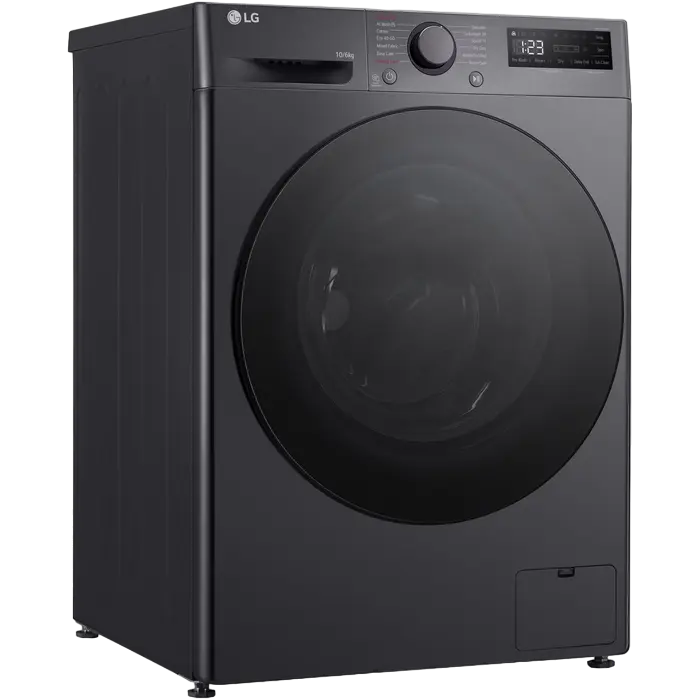 Mașină de spălat și uscat LG F4DR510S2M, 10kg, Gri