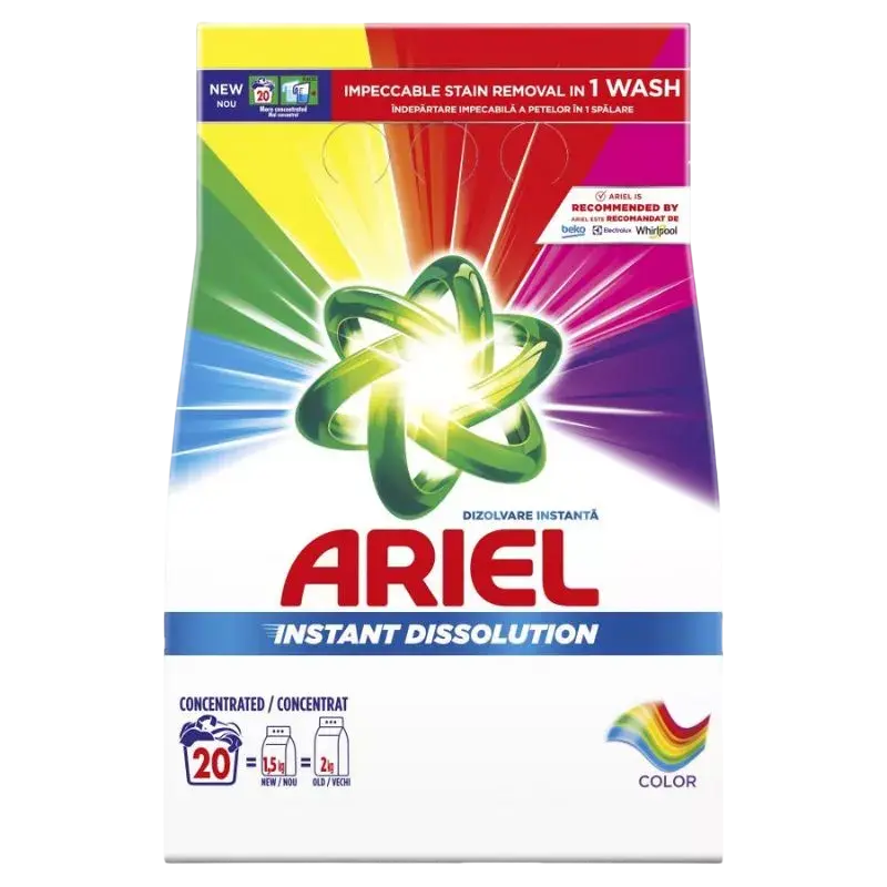 Cumpara  Spălare - Detergent de rufe Ariel Color, 1.5 kg..