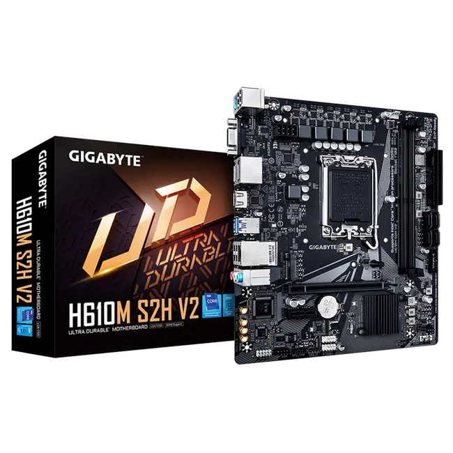 Cumpara  Plăci de bază - Placă de bază Gigabyte H610M S2H V2, LGA1700,..