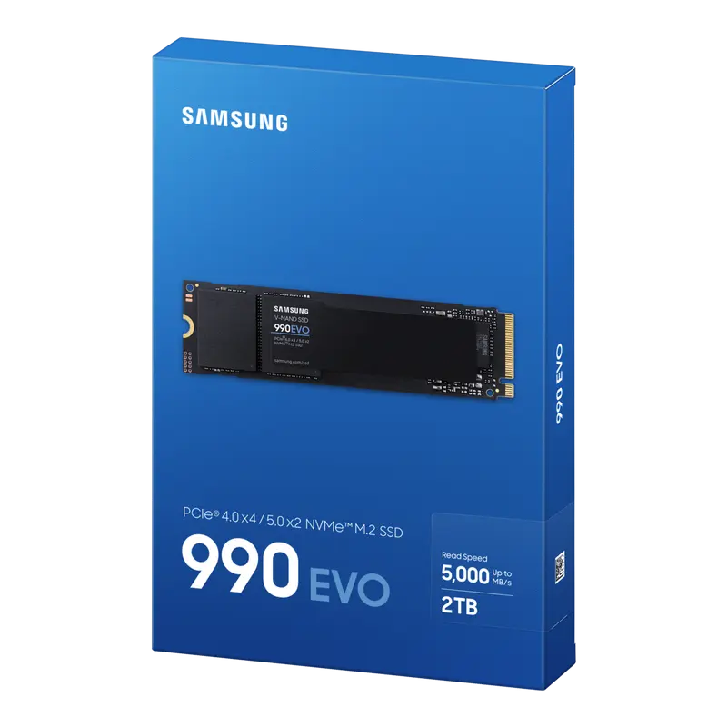 Unitate SSD Samsung 990 EVO MZ-V9E2T0BW, 2048GB, MZ-V9E2T0BW