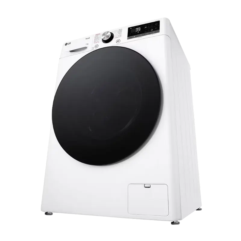 Mașină de spălat LG F4WR711S2W, 11kg, Alb