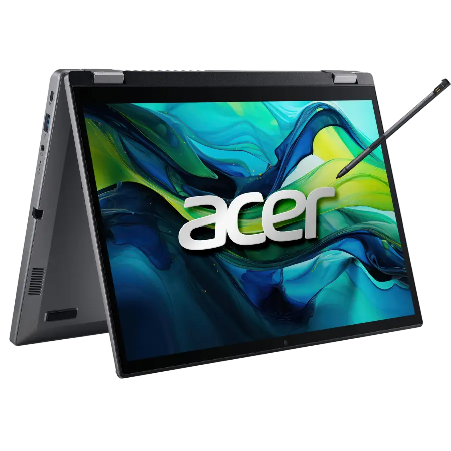 Laptop 14" Acer Aspire Spin 14 ASP14-51MTN, Steel Gray, Intel Core 7 150U, 16GB/1024GB, Windows 11 Home