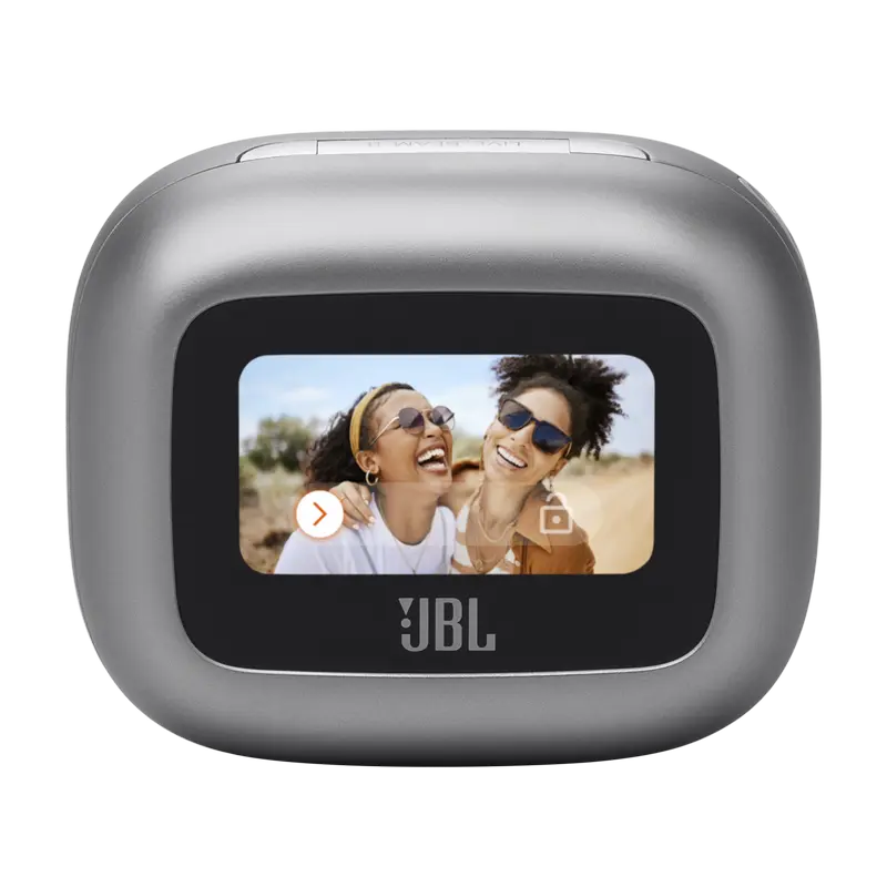 Căști JBL LIVE Beam 3, Argintiu